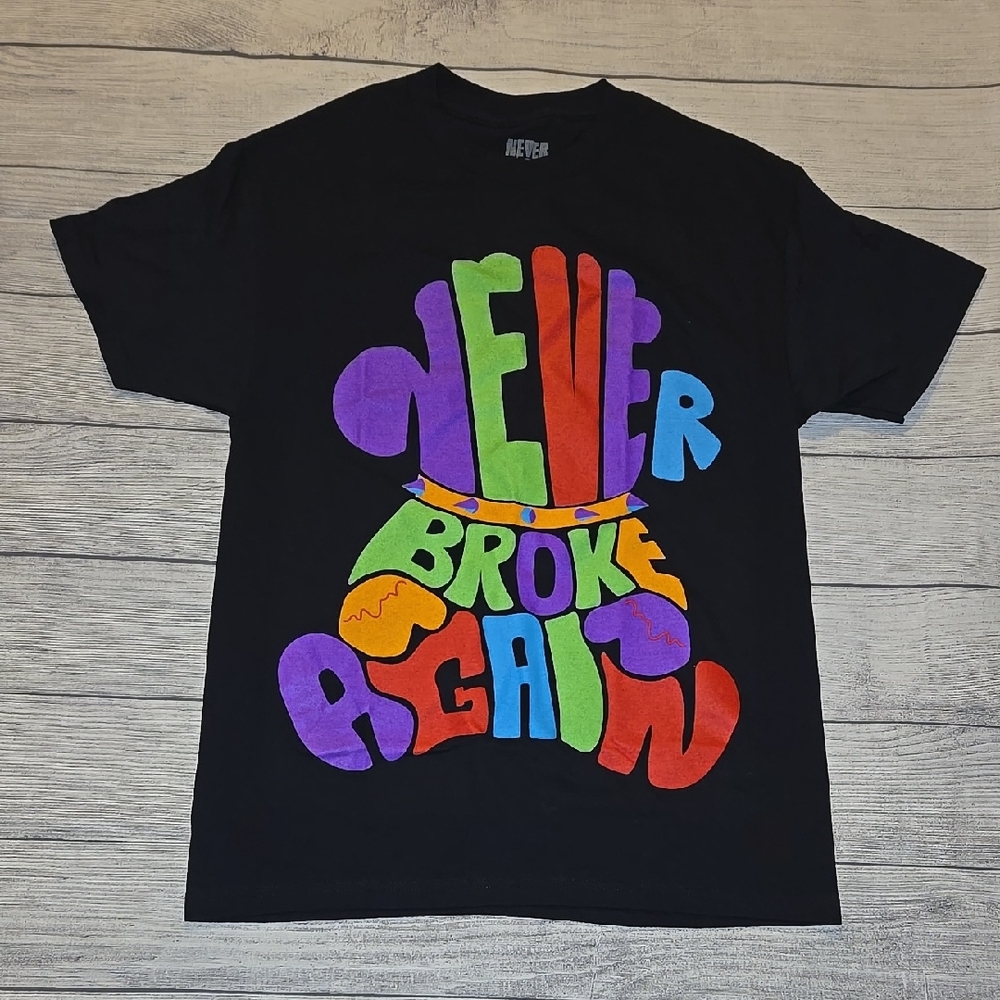 Never Broke Again Men's Short Sleeve Cotton T-Shirt Size M NWOT